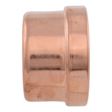 SharkBite UPR0479 3 in Large Diameter Copper Press Cap for Sealing Copper Pipe Ends (1 Bag) - 3