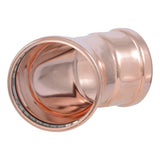 SharkBite UPR05105 4 in. x 4 in. Large Diameter Copper Press 45 Degree Elbow (1 Bag) - 2