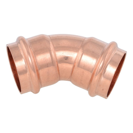 SharkBite UPR0535X4 1-1/4 in x 1-1/4 in Copper Press 45 Degree Elbow (4 Pack)