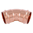 SharkBite UPR0554X2 2 in. Copper Press 45 Degree Elbow (2 Pack)