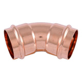 SharkBite UPR0554X2 2 in. Copper Press 45 Degree Elbow (2 Pack)