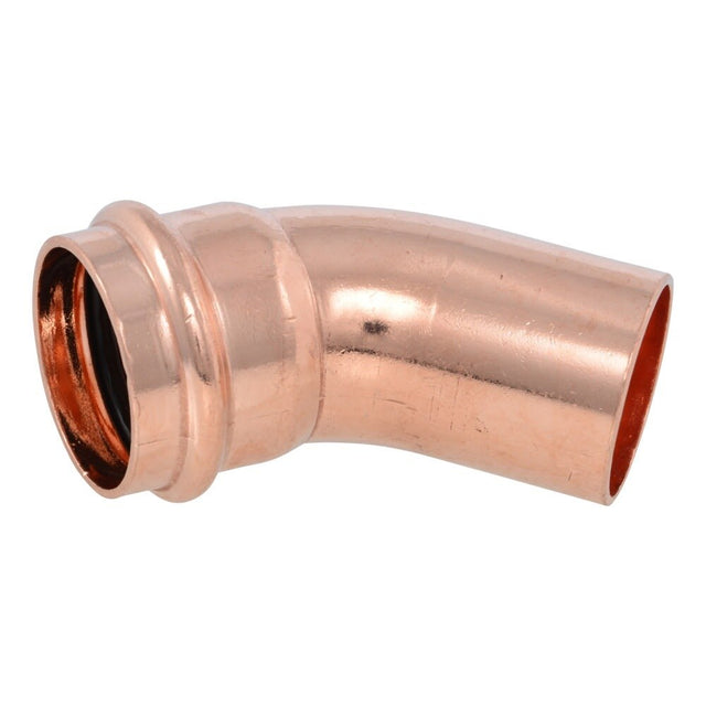 SharkBite UPR0735X4 1-1/4 in Copper Press 45 Degree Street Elbow Fitting (4 Pack)