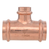 SharkBite UPR08353522X4 1-1/4 in x 1-1/4 in x 3/4 in Copper Press Reducing Tee (4 Pack) - 3
