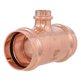 SharkBite UPR08545422 2 in. x 2 in. x 3/4 in. Copper Press Reducing Tee for Potable Water