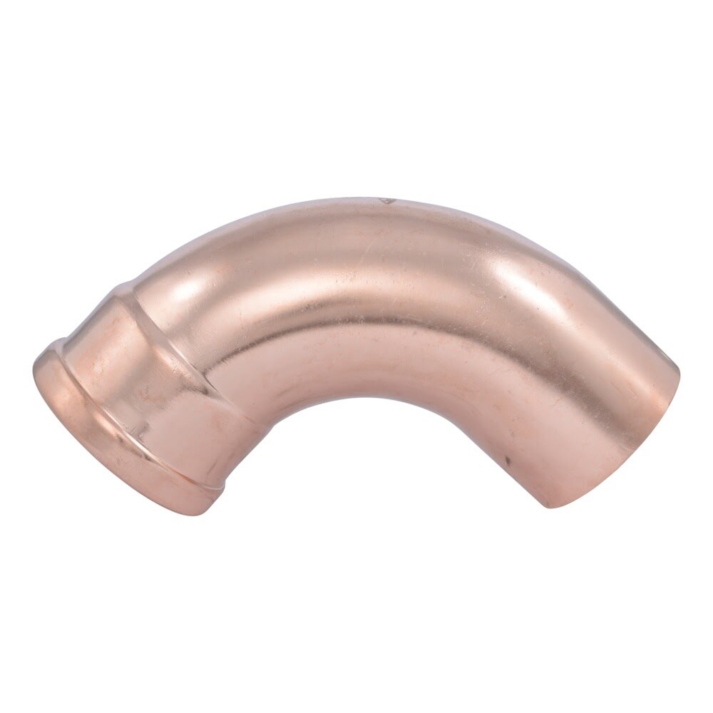 SharkBite UPR09105 4 in. Large Copper Press 90 Degree Street Elbow Fitting - 3