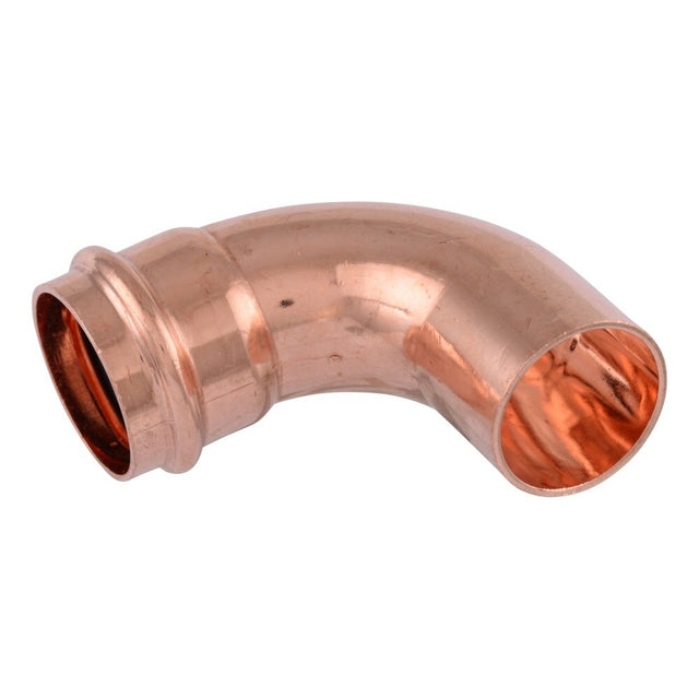 SharkBite UPR0935X2 1-1/4 in. Copper Press x Fitting 90 Degree Short Radius Street Elbow (2 Pack)