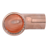 SharkBite UPR0967 2-1/2 in. Large Diameter Copper Press x FTG 90 Degree Street Elbow (1 Bag) - 2
