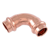 SharkBite UPR248X5 Half Inch Copper Press 90 Degree Elbow (5 Pack)