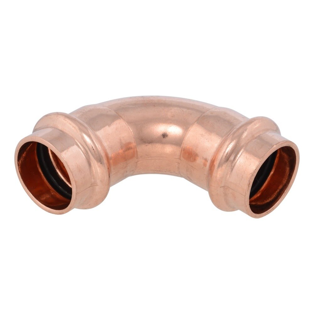 SharkBite UPR256X5 3/4 in. Copper Press 90 Degree Short Radius Elbow (5 Pack)