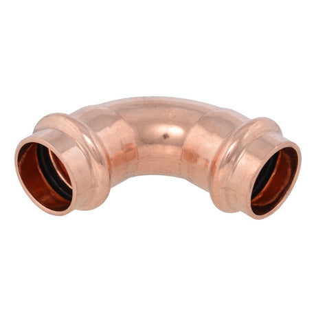 SharkBite UPR256X5 3/4 in. Copper Press 90 Degree Short Radius Elbow (5 Pack)