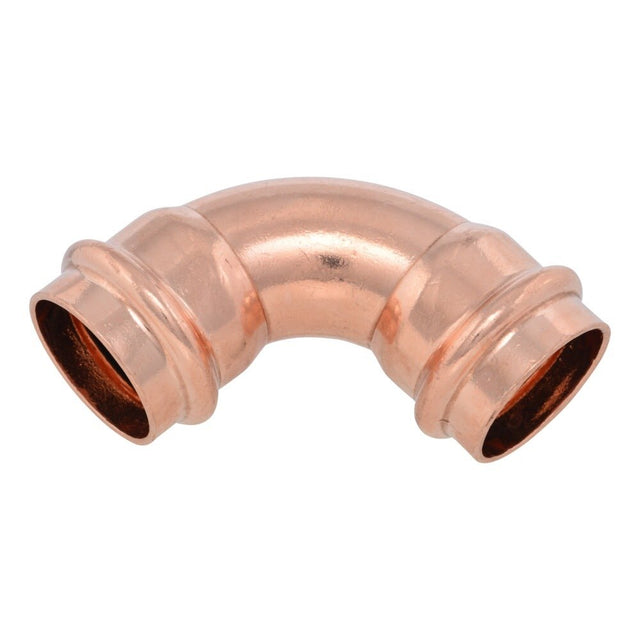 SharkBite UPR260X5 1 in Copper Press 90 Degree Short Radius Elbow (5 Pack)