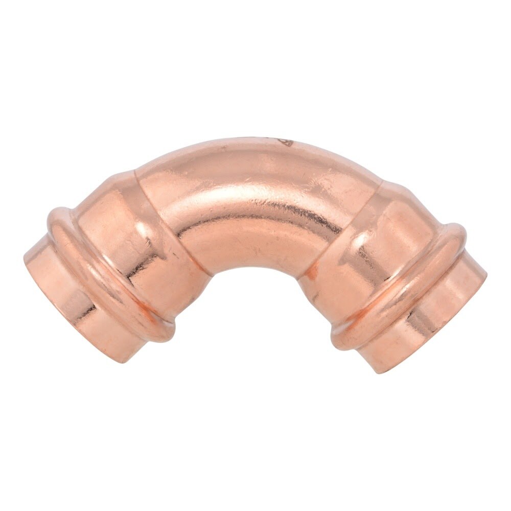 SharkBite UPR260X5 1 in Copper Press 90 Degree Short Radius Elbow (5 Pack) - 3