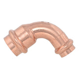 SharkBite UPR274X5 3/4 in. x 1/2 in. Copper Press Reducing 90 Degree Elbow Fitting (5 Pack) - 3