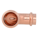 SharkBite UPR278X5 1 in. x 3/4 in. Copper Press Reducing 90 Degree Elbow (5 Pack) - 2