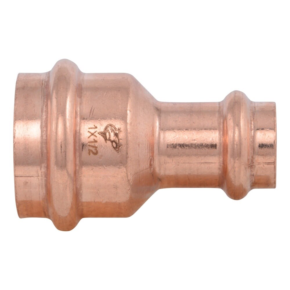 SharkBite UPR2816X5 1 in. x 1/2 in. Copper Press Reducing Coupling (5 Pack) - 3