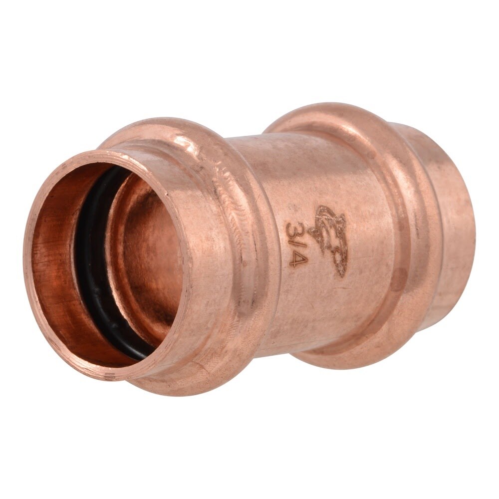 SharkBite UPR3016X5 3/4 in. Copper Press Repair Coupling No Stop for Copper Pipe Repair (5 Pack)