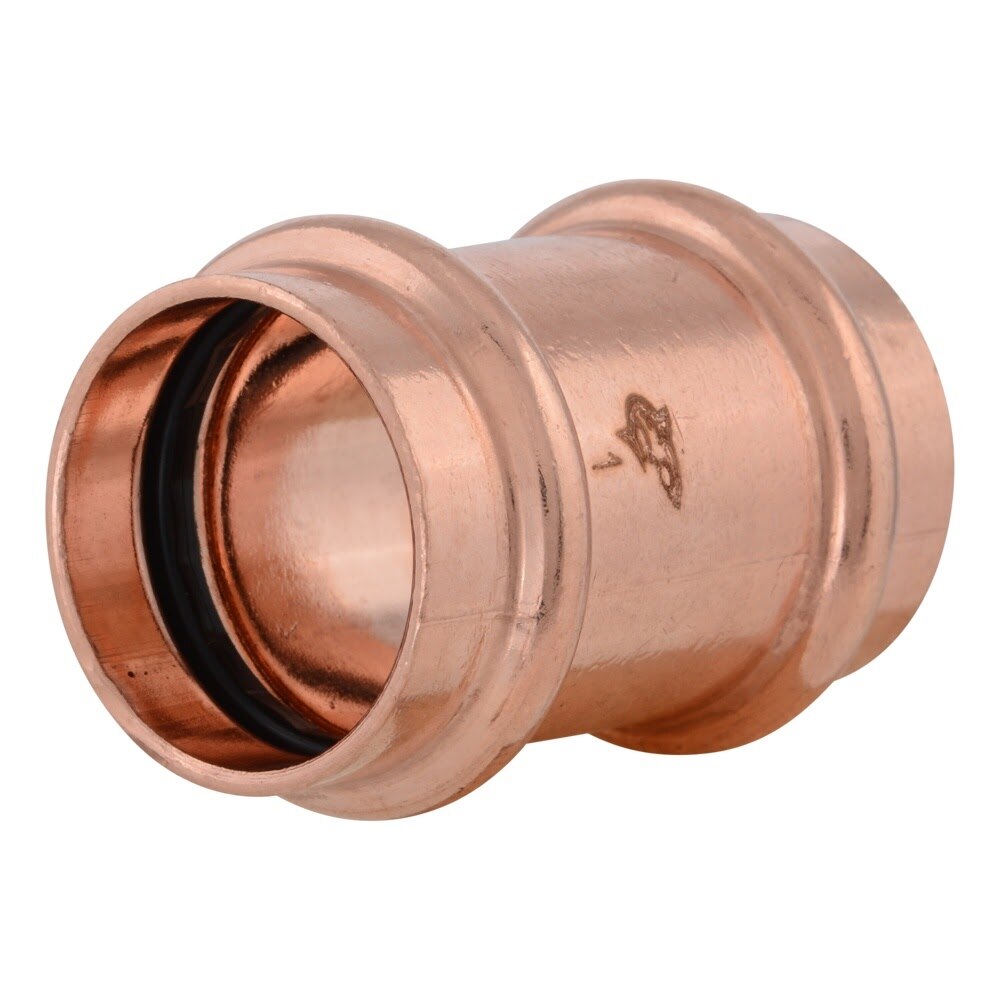 SharkBite UPR3020X5 1 in. Copper Press Repair Coupling for Continuous Pipe Runs (5 Pack)