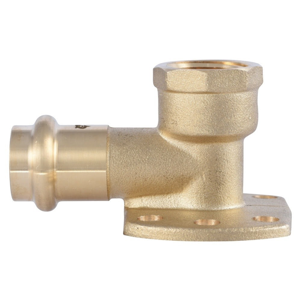 SharkBite UPR334X5 90 Degree Drop Ear Elbow 1/2 in. Press x 1/2 in. FPT with Mounting Flange (5 Pack) - 2