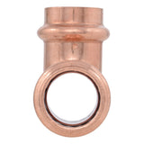 SharkBite UPR370X5 3/4 in x 3/4 in x 3/4 in Copper Press Tee for Branching Water Lines (5 Pack) - 2