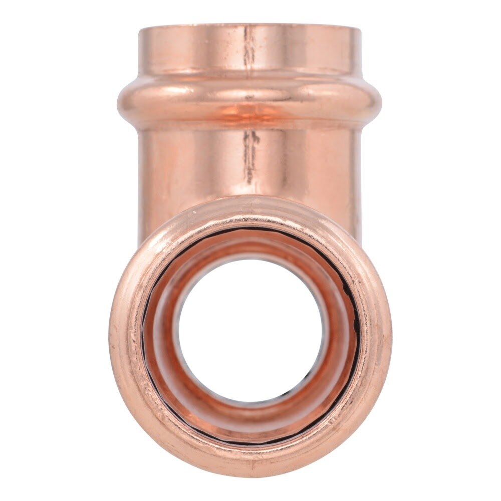 SharkBite UPR418X5 1 in x 3/4 in x 1 in Copper Press Reducing Tee (5 Pack) - 2