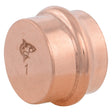 SharkBite UPR520X5 1 in Copper Press Cap for Sealing Copper Pipe Ends (5 Pack)