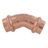 SharkBite UPR648X5 1/2 in. Copper Press 45 Degree Elbow Fitting (5 Pack) - 3