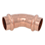SharkBite UPR656X5 3/4 Inch Copper Press 45 Degree Elbow for Smooth Directional Changes (5 Pack)