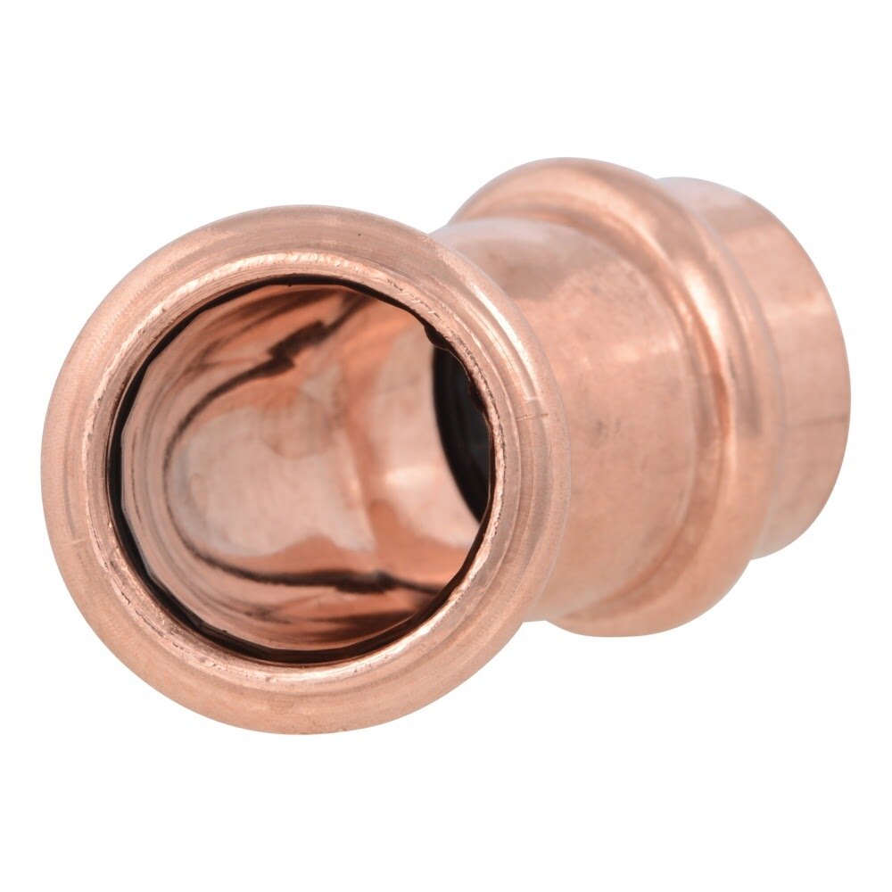 SharkBite UPR656X5 3/4 Inch Copper Press 45 Degree Elbow for Smooth Directional Changes (5 Pack) - 2
