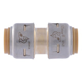 SharkBite UR008A 1/2 in. x 1/2 in. Max Brass Push to Connect Coupling Fitting - 2