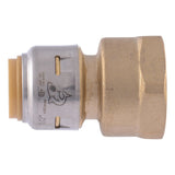 SharkBite UR068A 1/2 in. x 3/4 in. Max Brass Push-to-Connect x FNPT Reducing Adapter - 2