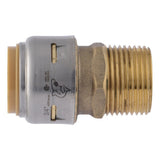 SharkBite UR134A Max 3/4 in. x 3/4 in. Push-to-Connect x MNPT Brass Adapter Fitting - 2