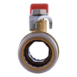 SharkBite UR22185 3/4 in. x 3/4 in. Max Push-to-Connect Quarter-Turn Ball Valve - 3