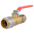 SharkBite UR22993 1 in x 3/4 in Max Push to Connect Reducing Brass Ball Valve