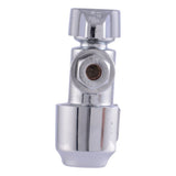 SharkBite UR23336 1/2 in. Push-to-Connect x 1/4 in. Compression Quarter-Turn Angle Stop Valve - 3
