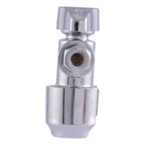 SharkBite UR23336 1/2 in. Push-to-Connect x 1/4 in. Compression Quarter-Turn Angle Stop Valve - 3