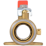 SharkBite UR24617 1 in x 1 in Max Quarter Turn Ball Valve with Drain and Mounting Bracket - 3