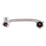 SharkBite UR24686 1/2 in x 7/8 in Ballcock x 16 in Braided Toilet Connector with Straight Stop Valve - 3