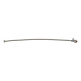 SharkBite UR24687 1/2 in. x 1/2 in. NPSM 30 in. Stainless Steel Braided Faucet Connector with Straight Stop Valve - 2