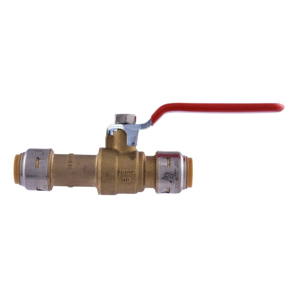 SharkBite UR24735 1/2 in x 1/2 in Push to Connect Max Slip Ball Valve - 2