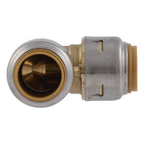 SharkBite UR248A 1/2 in. x 1/2 in. Brass 90 Degree Push-to-Connect Elbow Fitting - 3