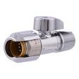SharkBite UR24947 Half Inch Push to Connect x Half Inch MIP Quarter Turn Straight Stop Valve