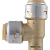 SharkBite UR249A 1/2 in x 1/2 in Push-to-Connect Brass 90 Degree Drop Ear Elbow Fitting - 2