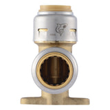 SharkBite UR249A 1/2 in x 1/2 in Push-to-Connect Brass 90 Degree Drop Ear Elbow Fitting - 3