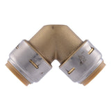 SharkBite UR256A 3/4 in. x 3/4 in. Max Push-to-Connect Brass 90 Degree Elbow Fitting - 2