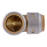 SharkBite UR256A 3/4 in. x 3/4 in. Max Push-to-Connect Brass 90 Degree Elbow Fitting - 3