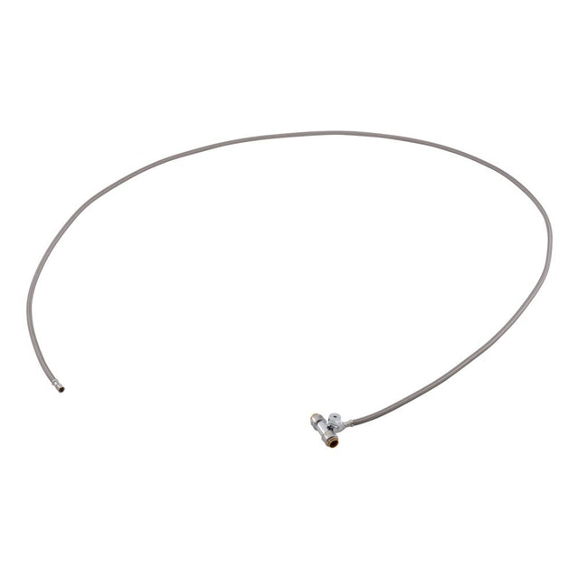 SharkBite UR26038 Max Ice Maker Connector with Tee Stop Valve 1/2 in x 1/4 in Comp 10 ft