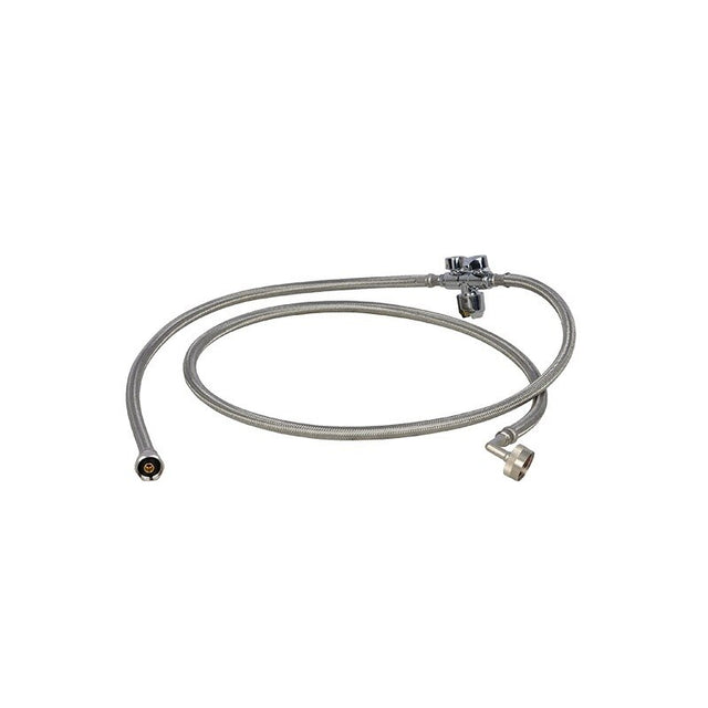 SharkBite UR26039 Max Faucet and Dishwasher Connector Kit with Dual Stop Valve, 1/2 in. x 1/2 in. FIP x 3/4 in. FHT