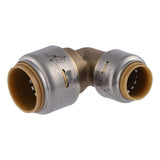 SharkBite UR274A 3/4 in. x 1/2 in. Brass Push to Connect 90 Degree Reducing Elbow Fitting