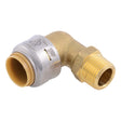 SharkBite UR281A 1/2 in x 3/8 in Max Push to Connect Male NPT Dishwasher Elbow