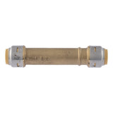 SharkBite UR3008A 1/2 in. x 1/2 in. Max Push-to-Connect Brass Slip Coupling Fitting - 2